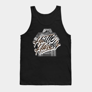 Hustle Harder Palomino Retro Sneaker Tank Top